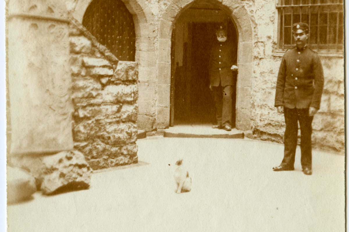 Castle Rushen used as prison